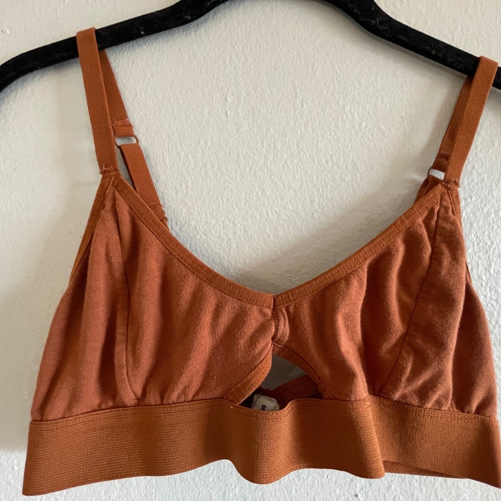 Richer Poorer Women's Cotton Modal Cut Out Bralette